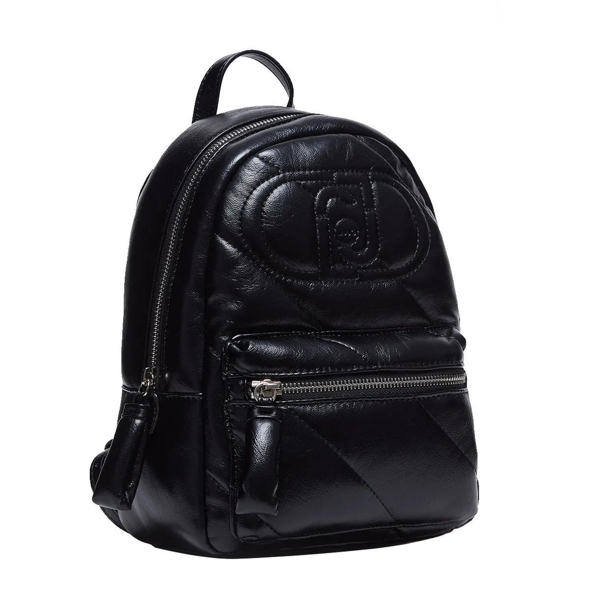 Liu Jo - Zainetto Glossy Matelassé Black - AF4135E0022 - BLACK
