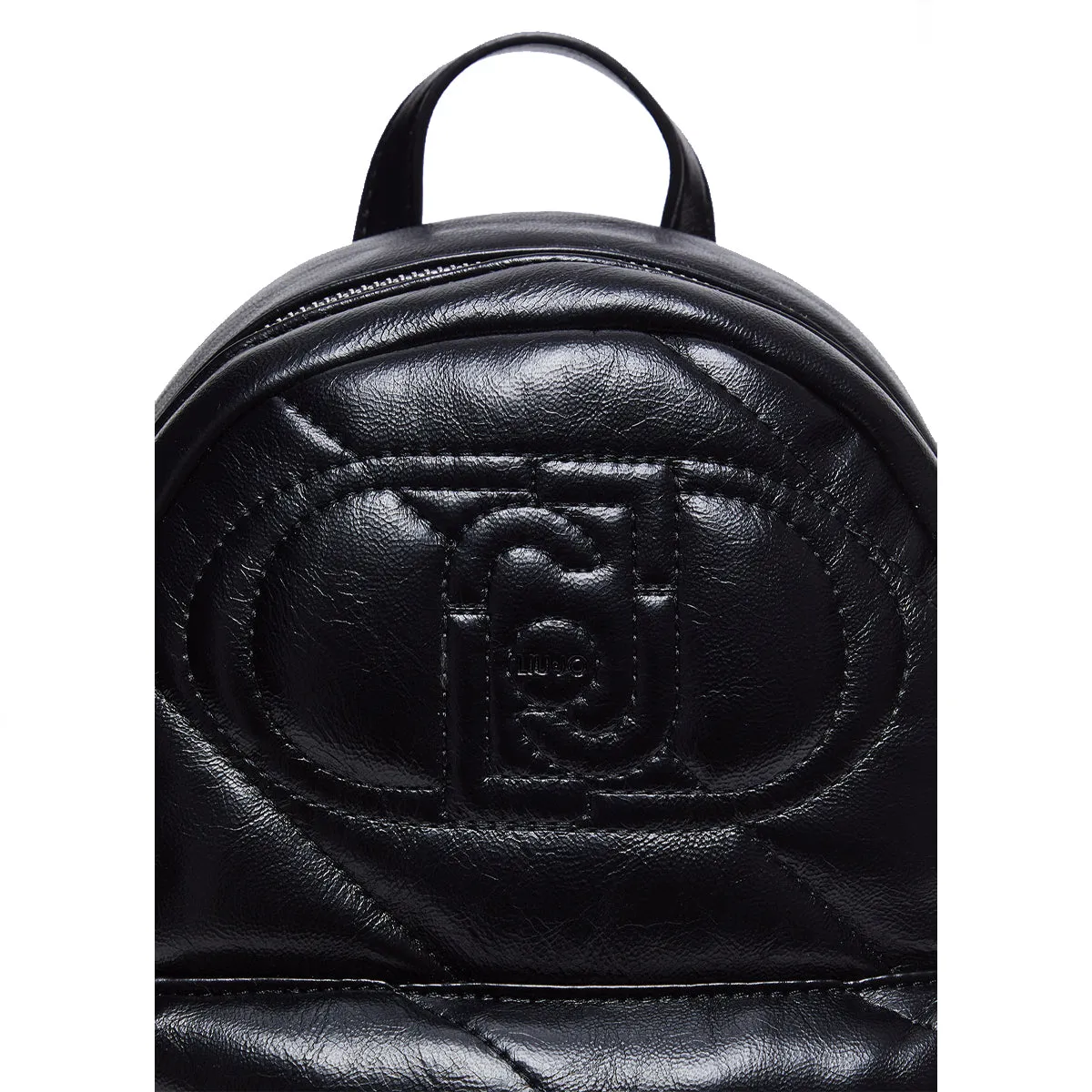 Liu Jo - Zainetto Glossy Matelassé Black - AF4135E0022 - BLACK