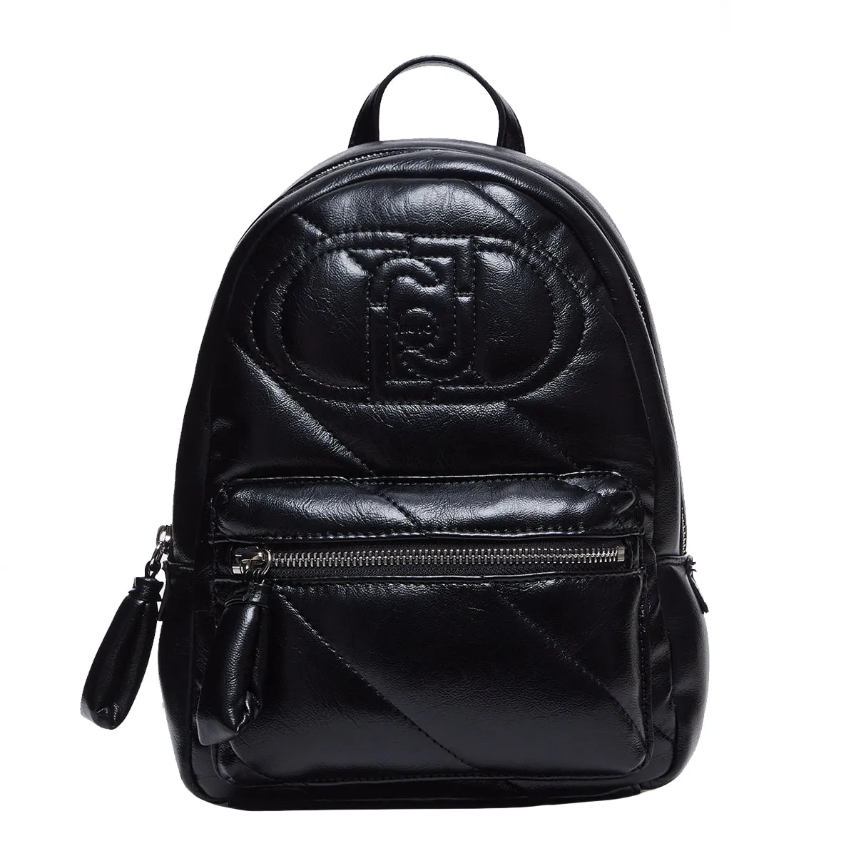 Liu Jo - Zainetto Glossy Matelassé Black - AF4135E0022 - BLACK