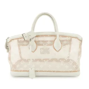 Louis Vuitton Monogram Transparence Lock It East West Bag M40701 Used