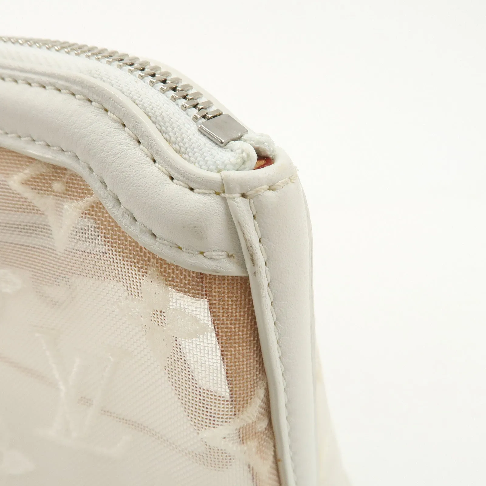 Louis Vuitton Monogram Transparence Lock It East West Bag M40701 Used