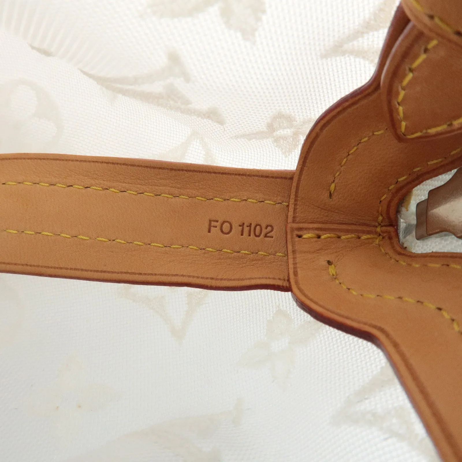 Louis Vuitton Monogram Transparence Lockit East West Bag M40701 Used