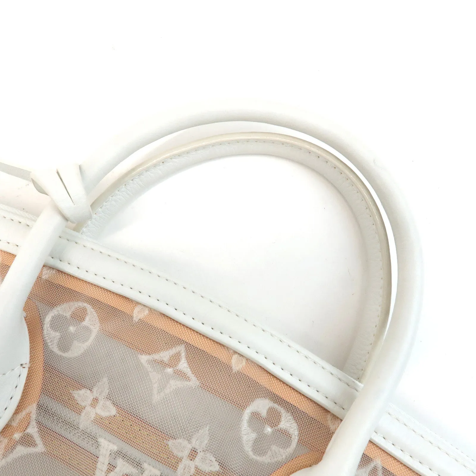 Louis Vuitton Monogram Transparence Lockit East West Bag M40701 Used