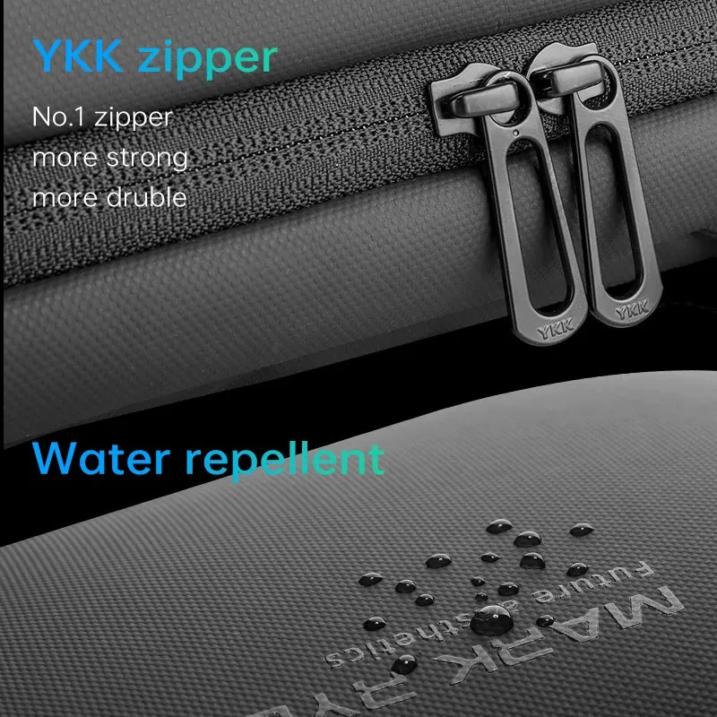 Minimalist Hard Shell Laptop Backpack for Men