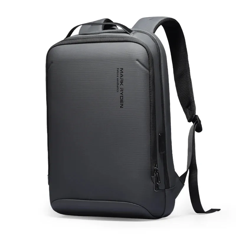 Minimalist Hard Shell Laptop Backpack for Men