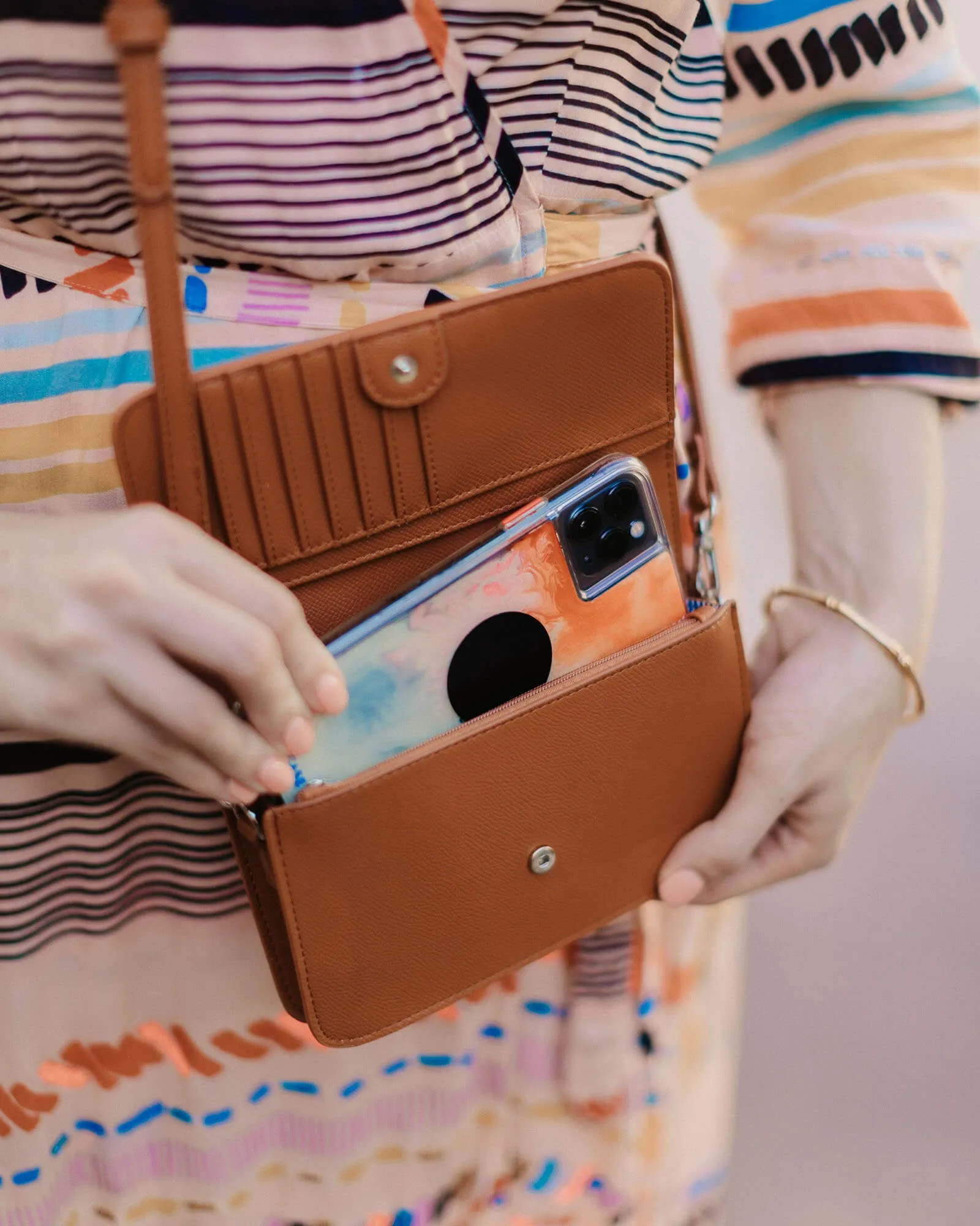 Misty Crossbody Bag | Tan