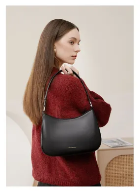 new fashion women's underarm shoulder bag 2053 black