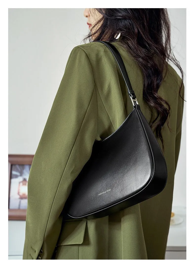 new fashion women's underarm shoulder bag 2053 black