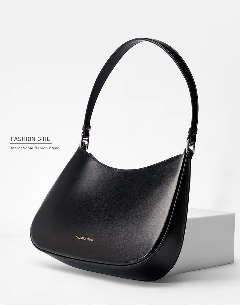 new fashion women's underarm shoulder bag 2053 black