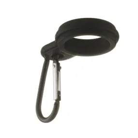 One Green Bottle Black Sloopish with Carabineer Clip