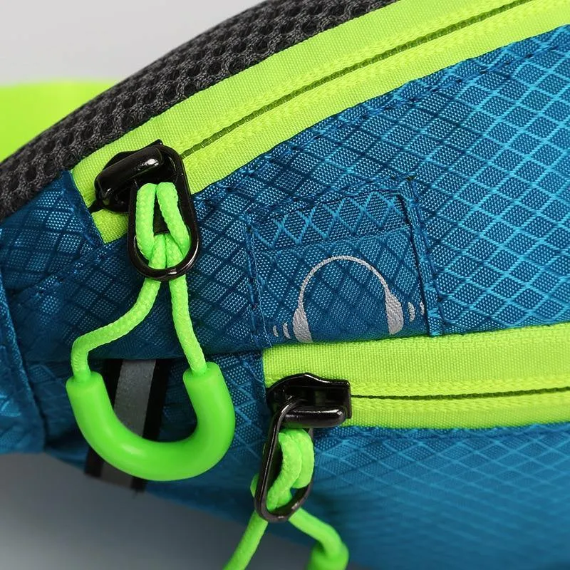 Outdoor Waterproof Nylon Sports Running Belt Waist Bag