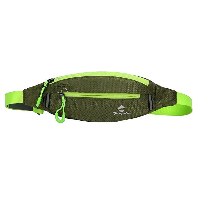 Outdoor Waterproof Nylon Sports Running Belt Waist Bag