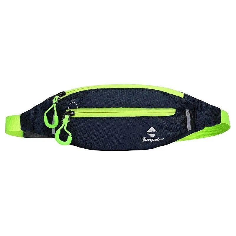 Outdoor Waterproof Nylon Sports Running Belt Waist Bag