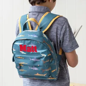 Personalised Children's Shark Backpack