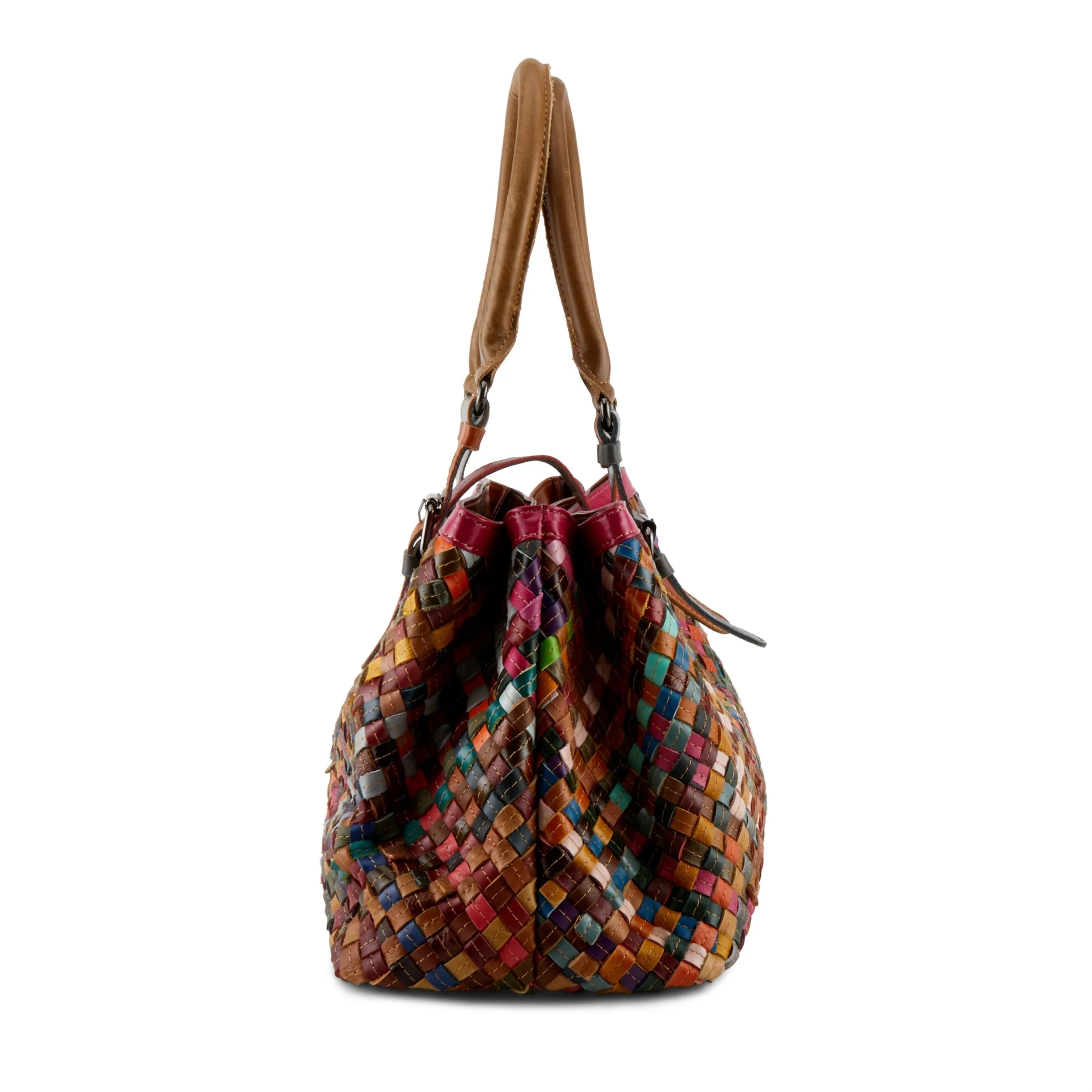 Spring Step Shoes L'Artiste Hb Triweave Handbag Women's Genuine Leather Multi Color