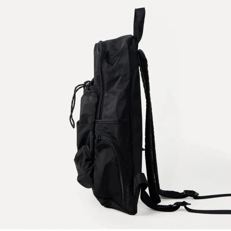 UAKISS  -  Korean Fashion Casual Nylon Backpacks High-capacity Portability School Bags Women 2024 Chic Drawstring Design Rucksack