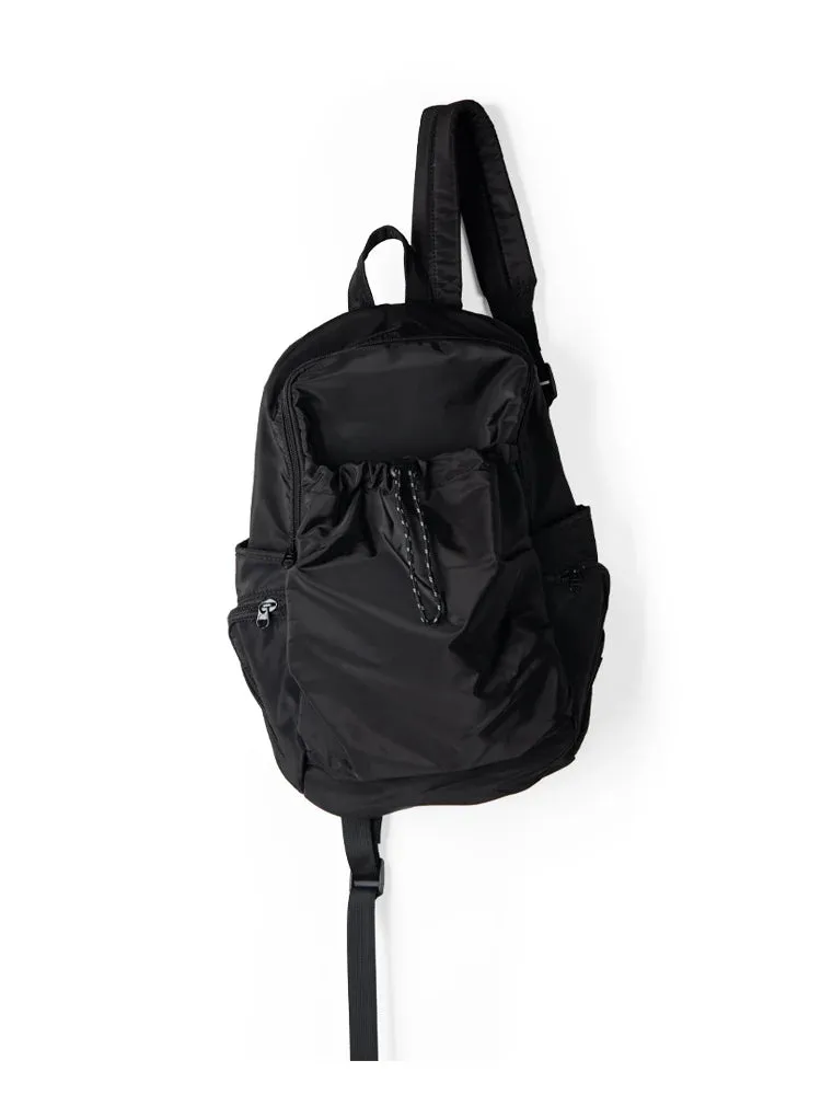 UAKISS  -  Korean Fashion Casual Nylon Backpacks High-capacity Portability School Bags Women 2024 Chic Drawstring Design Rucksack