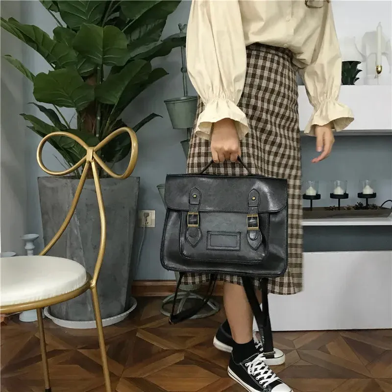 UAKISS  -  Korean vintage Women Backpacks preppy style student backpack multifunctional female shoulder bag women school bag ladies Totes