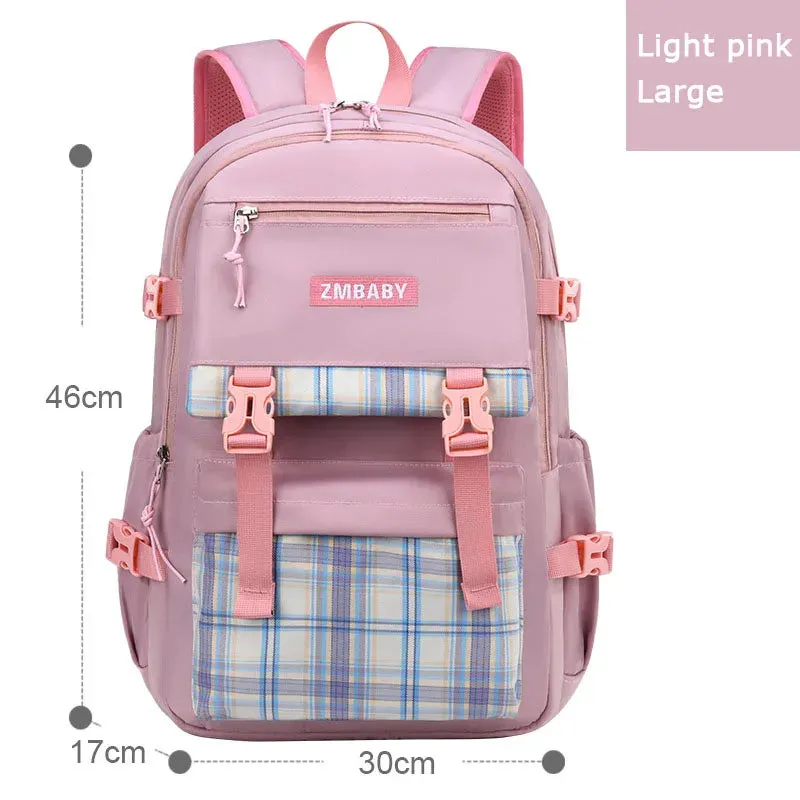 UAKISS  -  New Fashion School Bags For Girls Waterproof Light Weight Children Backpack school bag Printing Kids School Backpacks mochila