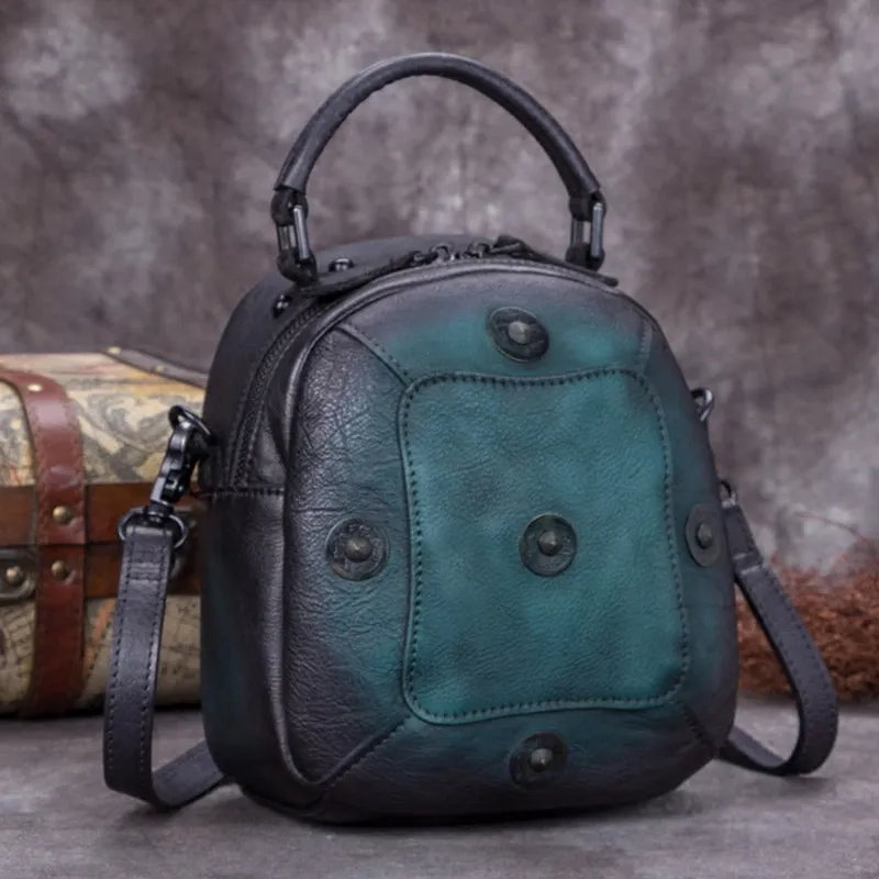 Unique Womens Leather Crossbody Bags Purse Leather Handbags for Women