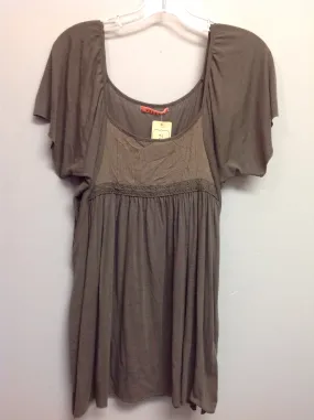 Velvet Size XL Gray Maternity Top