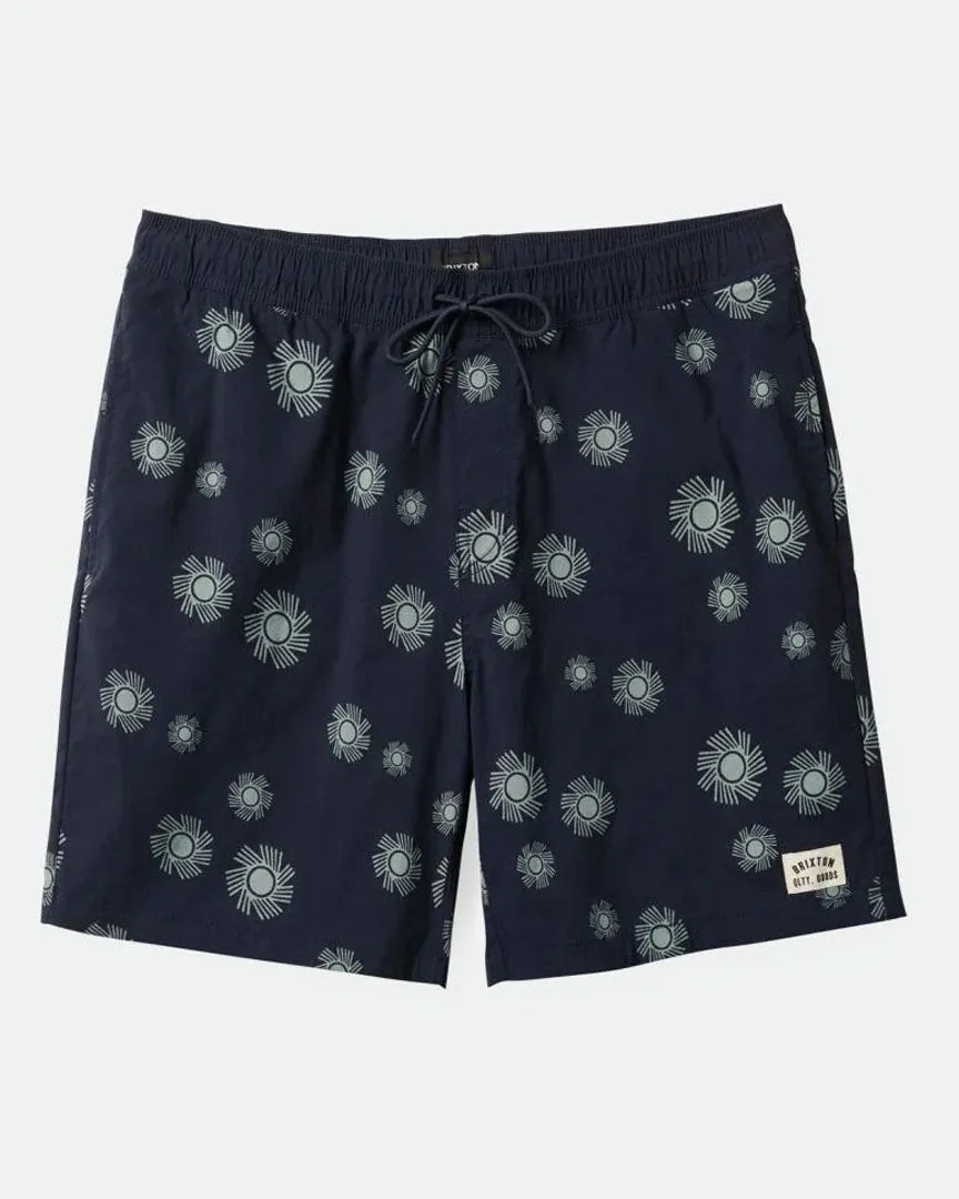 Voyage Short 18" Boardshorts - Washed Navy Sol