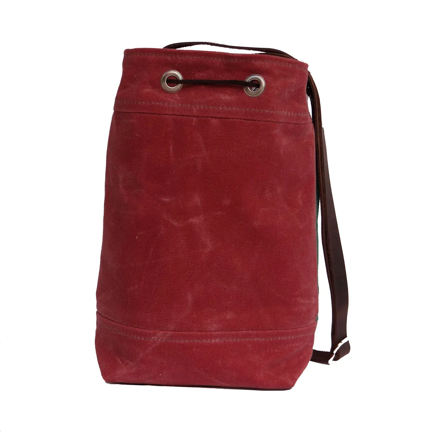 Wildwood Waxed Canvas Bucket Bag - Aztec