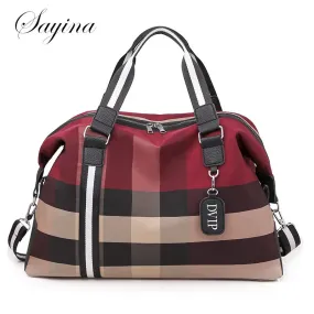 Women Travel Bags Large Capacity Waterproof Sports Bag Fitness Travel Luggage Handbags Female Weekend Trip Business Duffle Bag