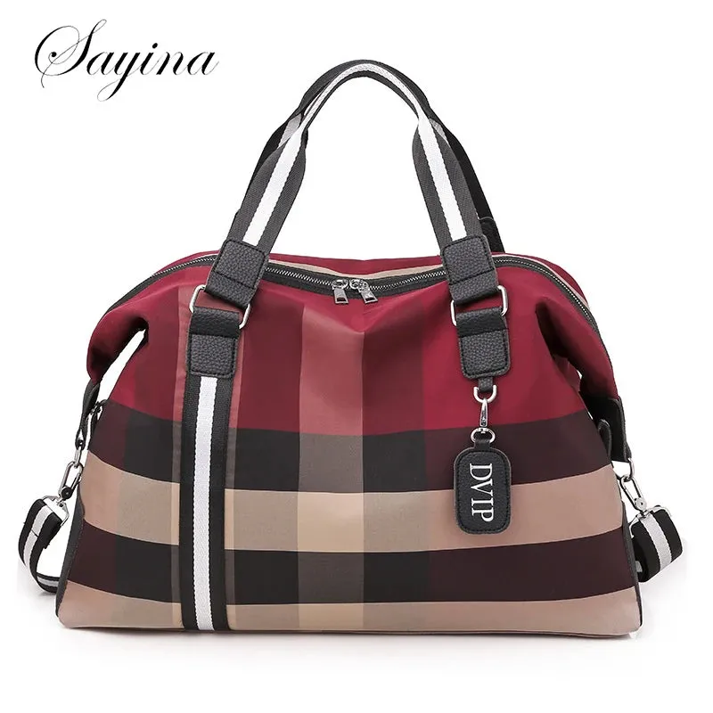 Women Travel Bags Large Capacity Waterproof Sports Bag Fitness Travel Luggage Handbags Female Weekend Trip Business Duffle Bag